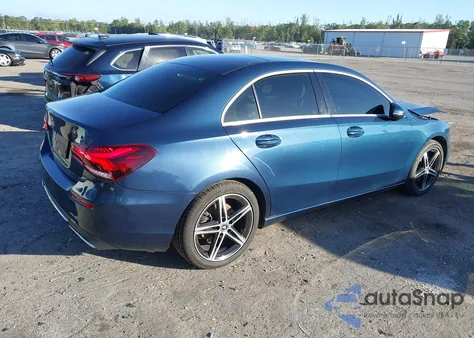 2019 Mercedes-Benz A 220 из США, поврежденный, VIN WDD3G4EBXKW017999